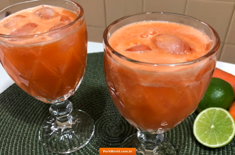 Carrot Juice with Lemon