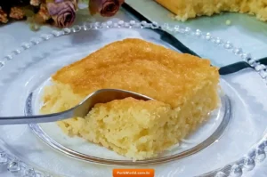 Coconut Cake with Parmesan Cheese