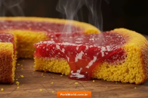 This Cornmeal Cake with GOIABADA Exceeds All Expectations!