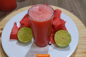 Watermelon Juice with Lemon