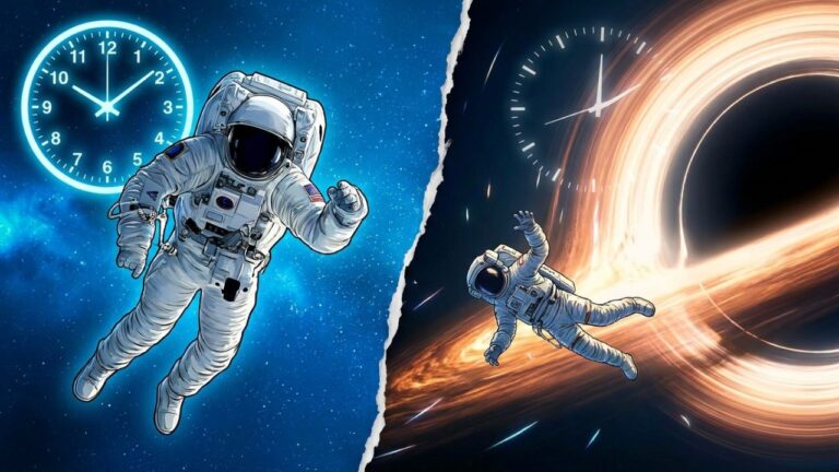 Why Time Moves Slower Near a Black Hole