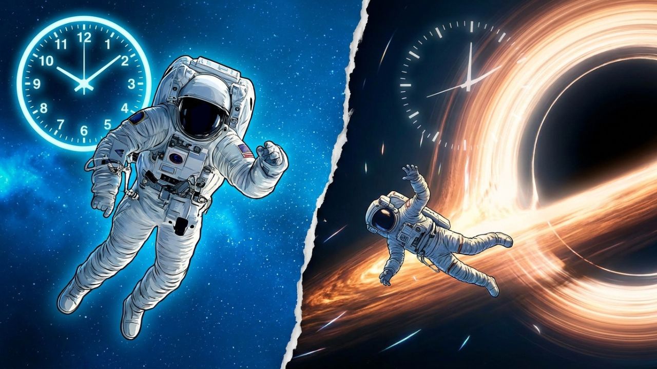 Why Time Moves Slower Near a Black Hole