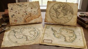 Four Ancient Maps That Depict Antarctica Without Ice