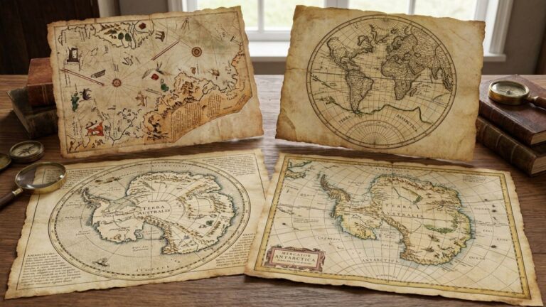 Four Ancient Maps That Depict Antarctica Without Ice