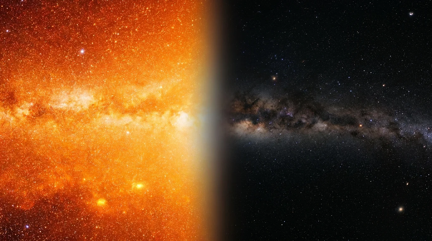 The Cosmic Shadow: Why the Night Sky Isn't Brighter